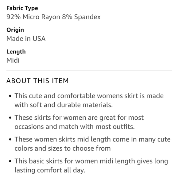 Midi Skirt - Picture 6 of 8